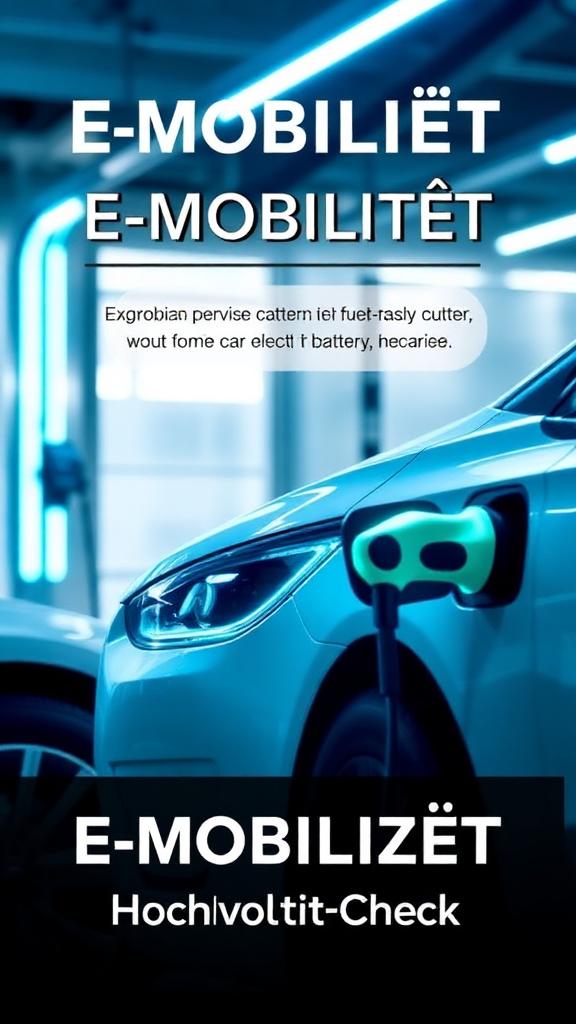 Hochvolt-Check für E-Autos – Batteriezustand & Ladeelektronik