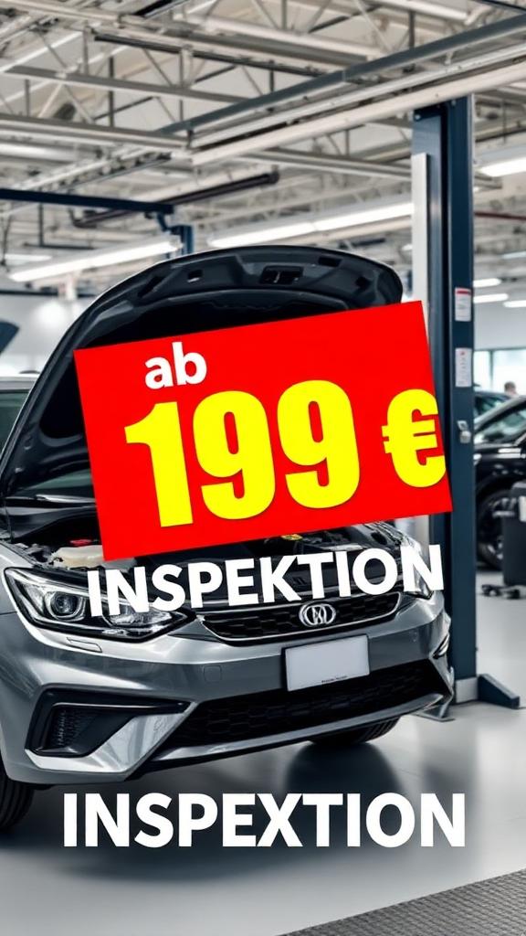 Inspektion zum Festpreis – Nach Herstellervorgaben ab 199 €